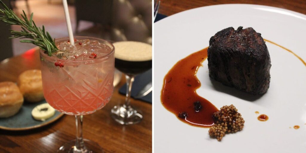I spent $320 on dinner for 2 at Gordon Ramsay Steak. It was worth the splurge, apart from one dish.